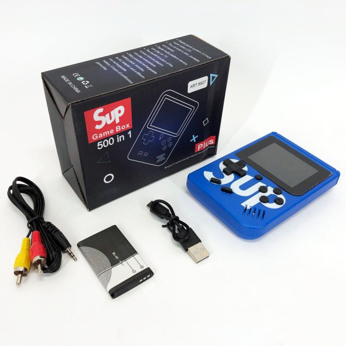 Ігрові приставки для дітей Sup Game Box 500 игр, Портативна ігрова консоль в стилі ретро KC-64