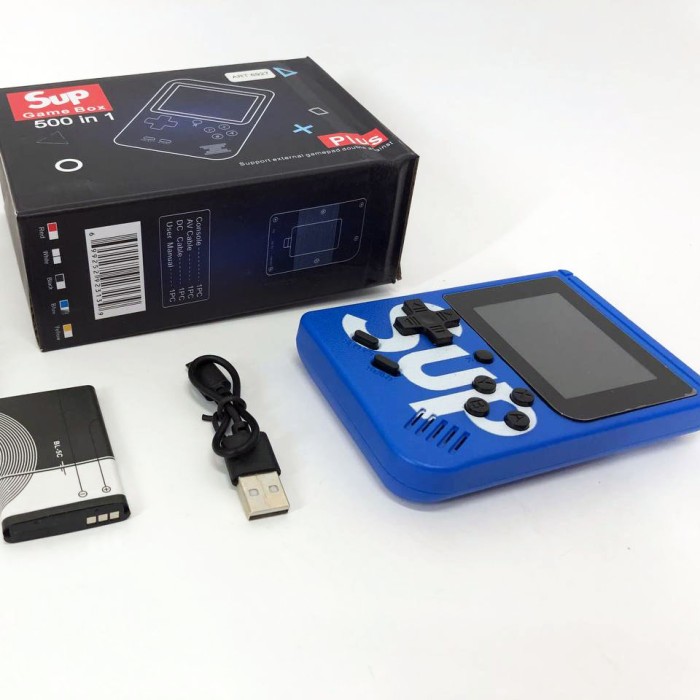 Ігрові приставки для дітей Sup Game Box 500 игр, Портативна ігрова консоль в стилі ретро KC-64