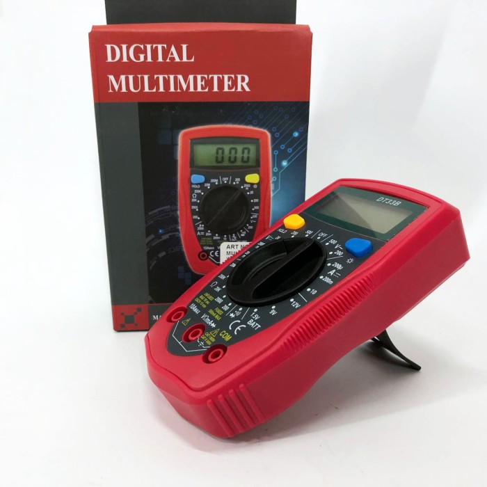 Мультиметр для змінної напруги 33, Тестер для перевірки напруги цифровий, Портативний мультиметр тестер GN-81