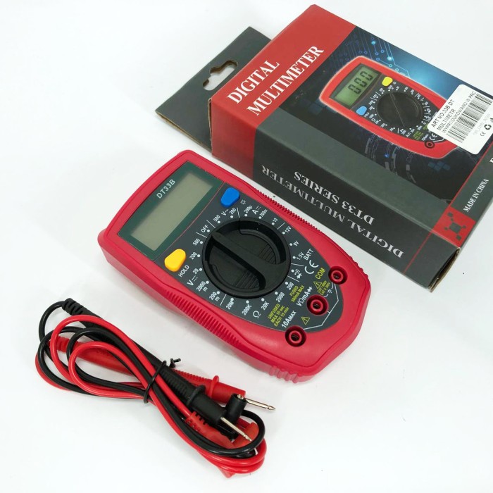 Мультиметр для змінної напруги 33, Тестер для перевірки напруги цифровий, Портативний мультиметр тестер GN-81