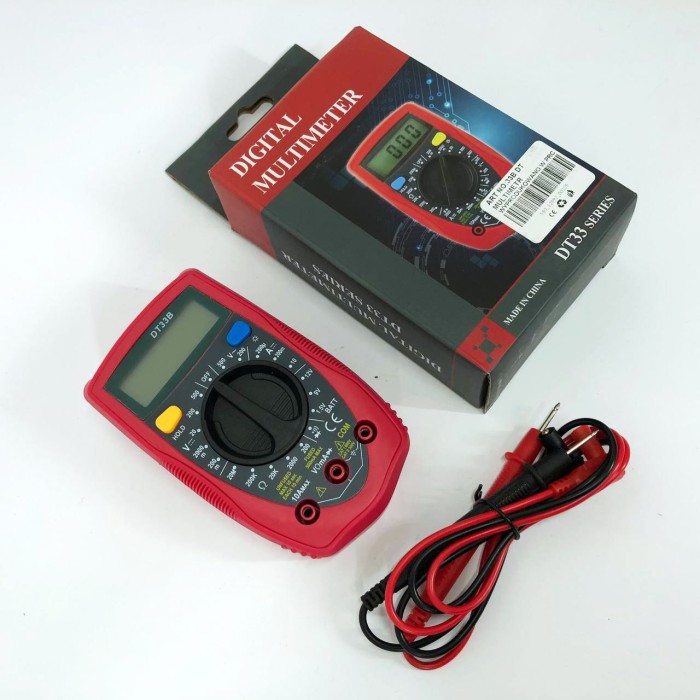 Цифровий автоматичний тестер напруги 33 B DT DIGITAL, Цифровий мультиметр з функцією утримання даних DU-64