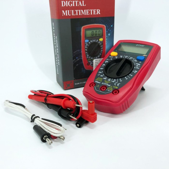 Мультиметр тестер цифровий точний, Мультиметр для побутового використання індикатор напруги RD-12