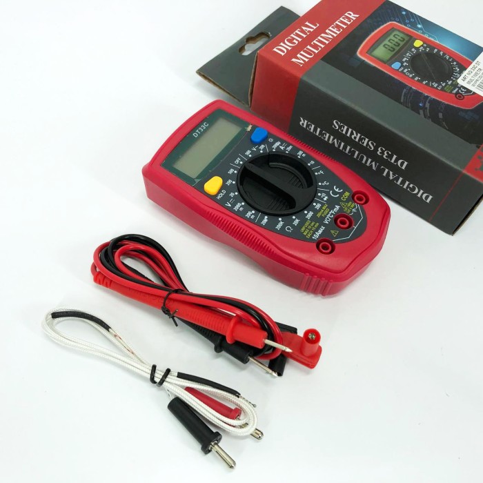 Мультиметр тестер цифровий точний, Мультиметр для побутового використання індикатор напруги RD-12