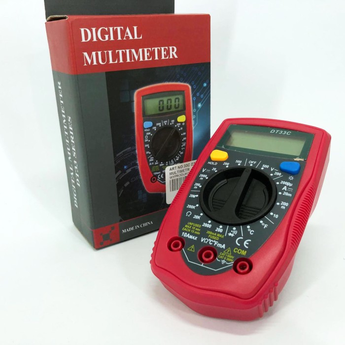 Мультиметр тестер цифровий точний, Мультиметр для побутового використання індикатор напруги RD-12