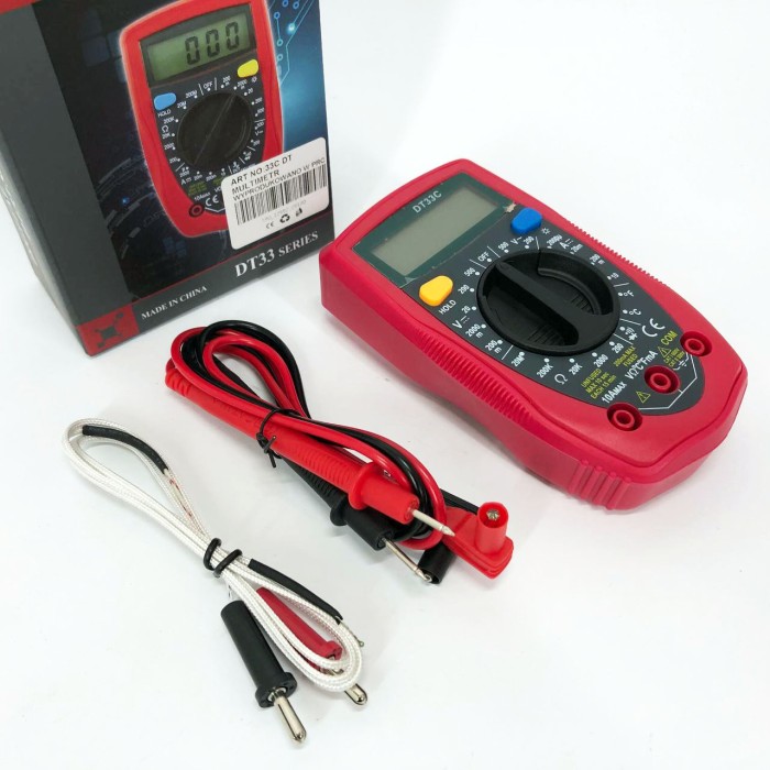 Мультиметр з високою межею вимірювань 33 C DT DIGITAL, Портативний мультиметр тестер LS-41