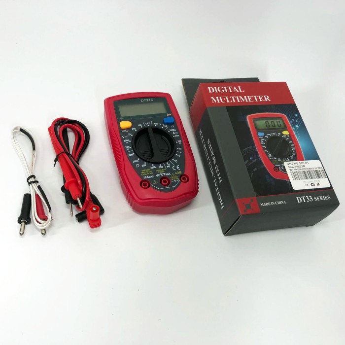 Мультиметр з високою межею вимірювань 33 C DT DIGITAL, Портативний мультиметр тестер LS-41
