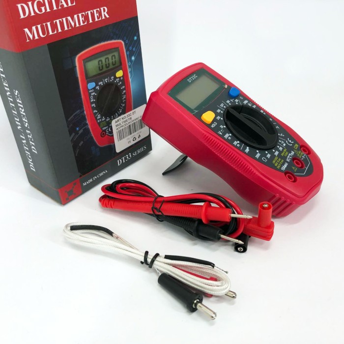 Мультиметр з високою межею вимірювань 33 C DT DIGITAL, Портативний мультиметр тестер LS-41