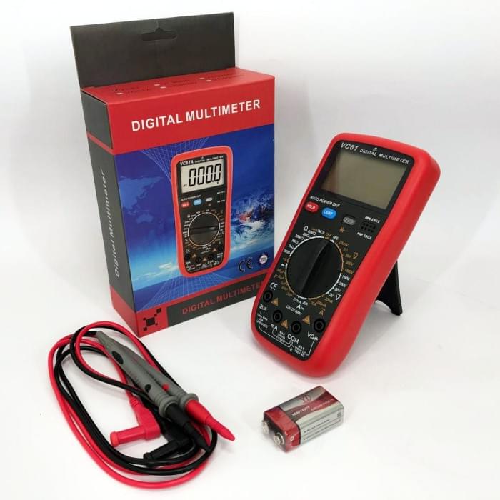 Тестер напруги цифровий Digital VC61, Мультиметр електрика, Тестер для PY-934 електр струму