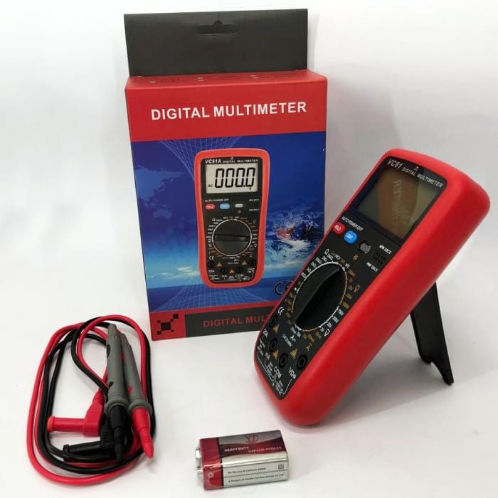 Тестер напруги цифровий Digital VC61, Мультиметр електрика, Тестер для PY-934 електр струму