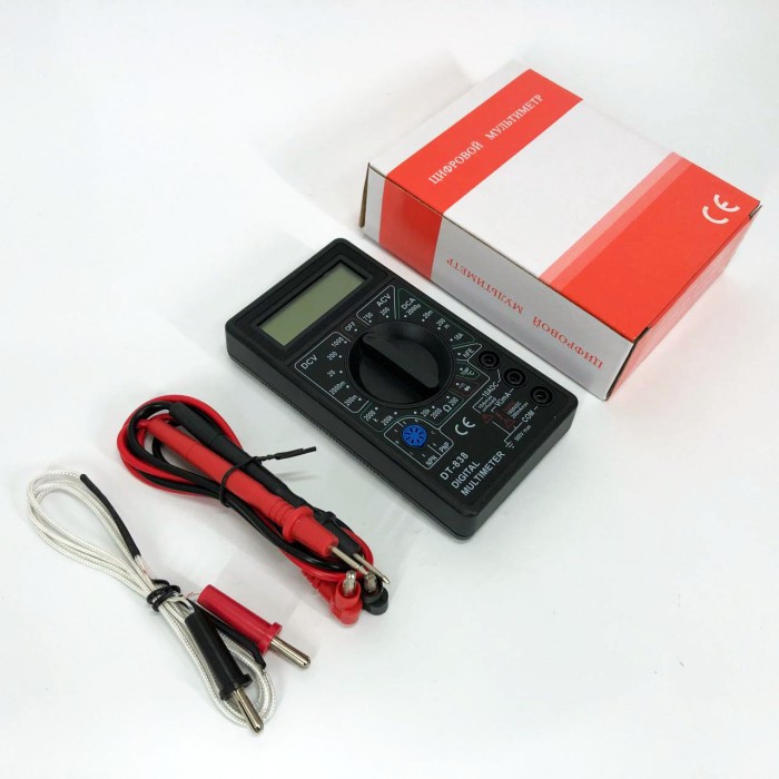 Тестер перевірки напруги DT-838, Мультиметр із функцією вимірювання, Точний тестер напруги IS-33