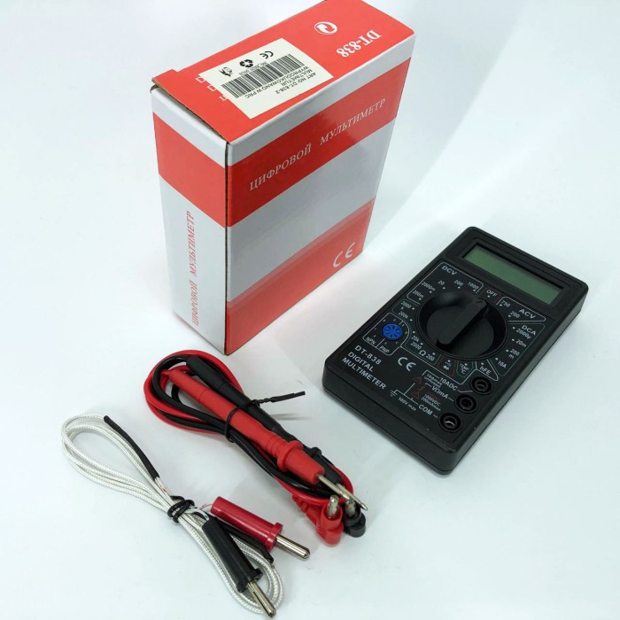 Тестер перевірки напруги DT-838, Мультиметр із функцією вимірювання, Точний тестер напруги IS-33