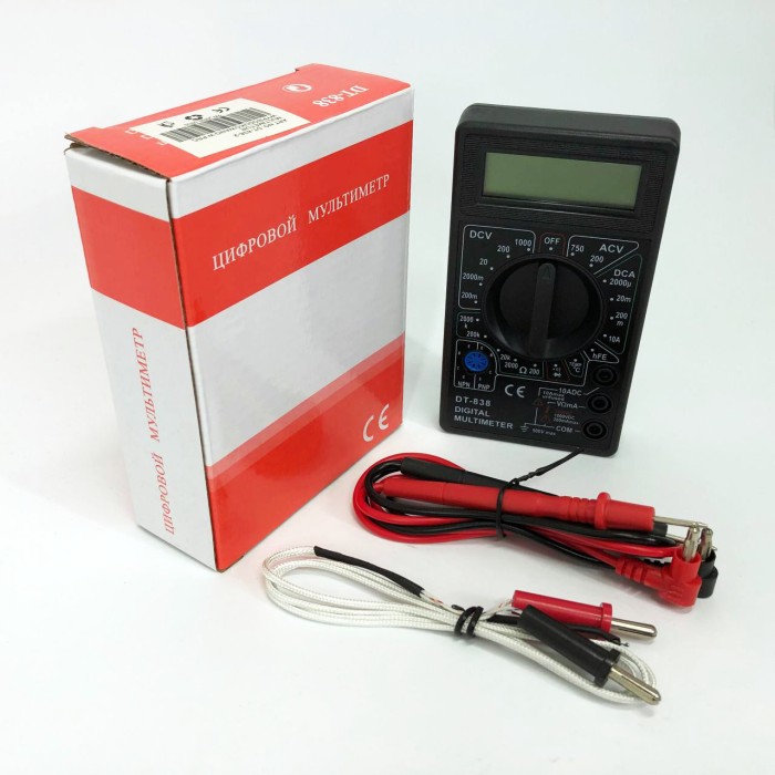 Тестер перевірки напруги DT-838, Мультиметр із функцією вимірювання, Точний тестер напруги IS-33