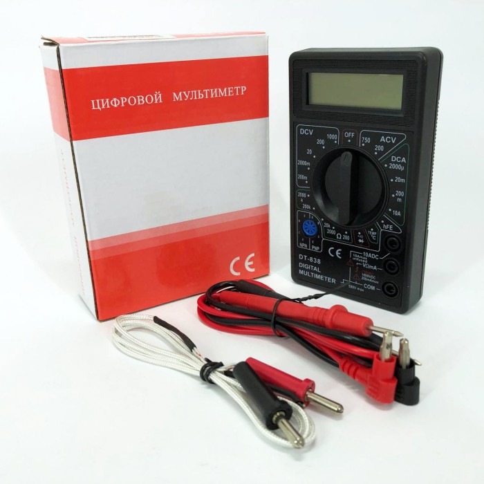 Тестер перевірки напруги DT-838, Мультиметр із функцією вимірювання, Точний тестер напруги IS-33