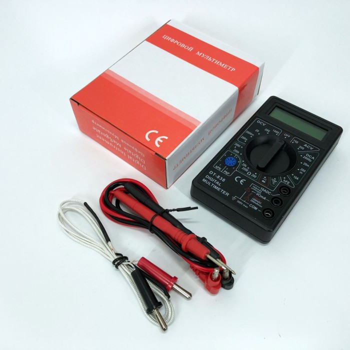 Тестер перевірки напруги DT-838, Мультиметр із функцією вимірювання, Точний тестер напруги IS-33
