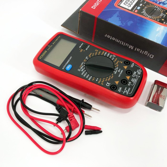 Мультиметр для автомобіля VC9205N, Універсальний мультиметр, Електронний UO-199 тестер напруги