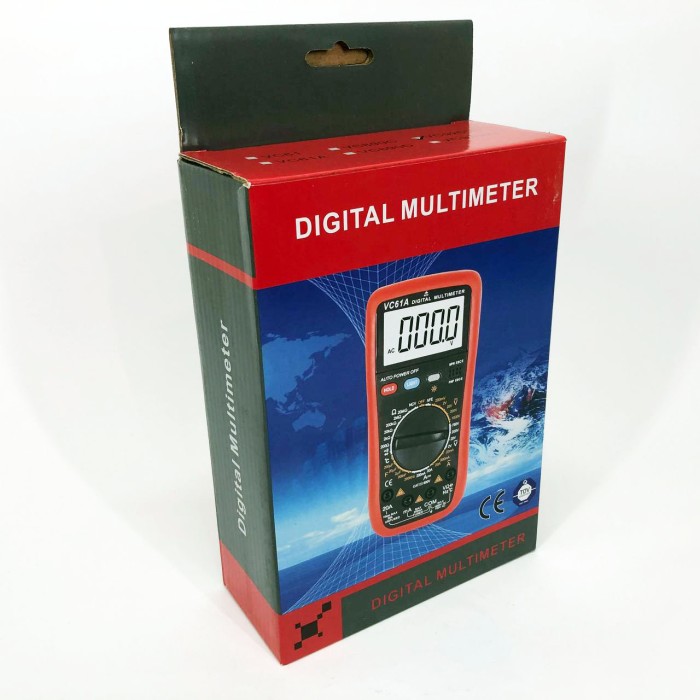 Тестер електропроводки, Мультиметри портативні, Тестер напруги цифровий з функцією діодного тесту TU-80