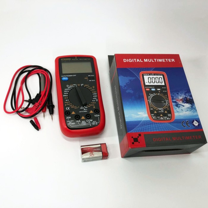 Тестер електропроводки, Мультиметри портативні, Тестер напруги цифровий з функцією діодного тесту TU-80