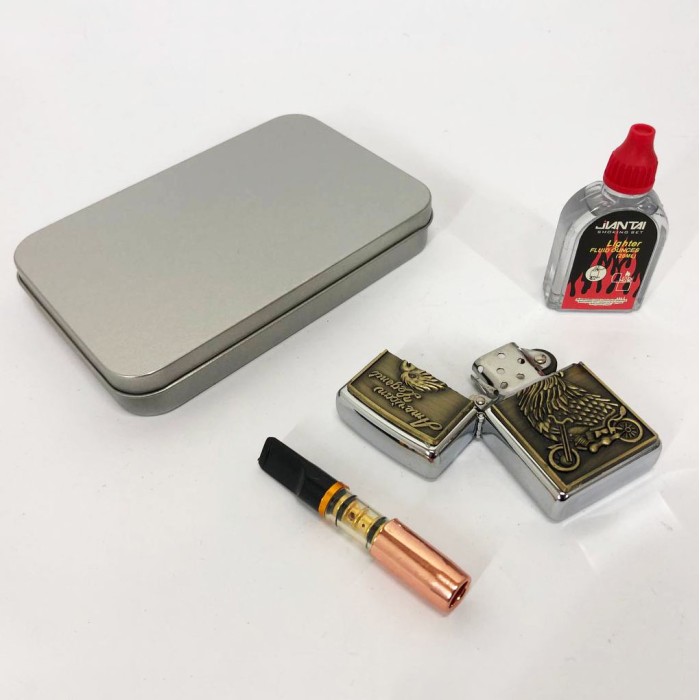 Бензинова запальничка N5, Оригінальна запальничка в подарунок бензинова щаслива XP-75