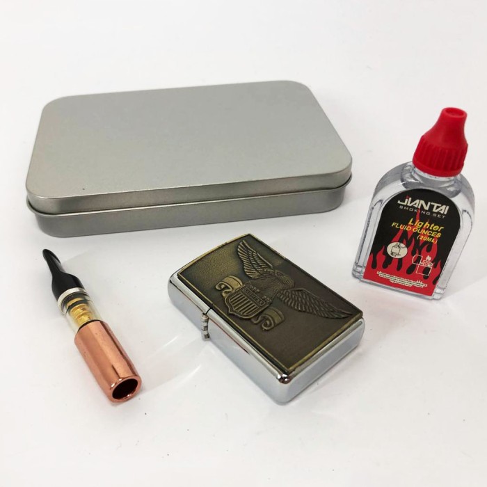 Сувенірні запальнички N6, Запальничка бензинова щаслива, Запальничка в подарунок Сувенір FZ-91