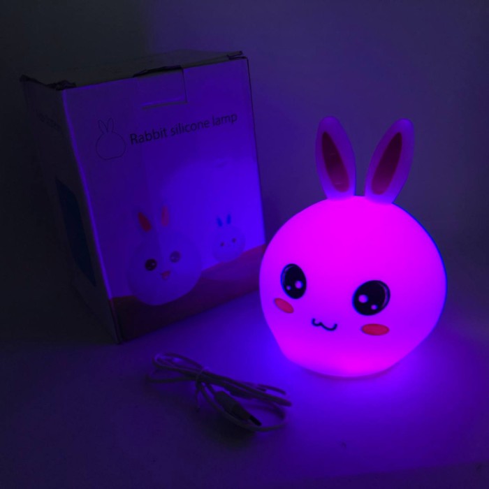 Силіконовий нічник з вбудованим акумулятором, Нічник акумулятора, Дитячі нічники для дівчинки MX-24