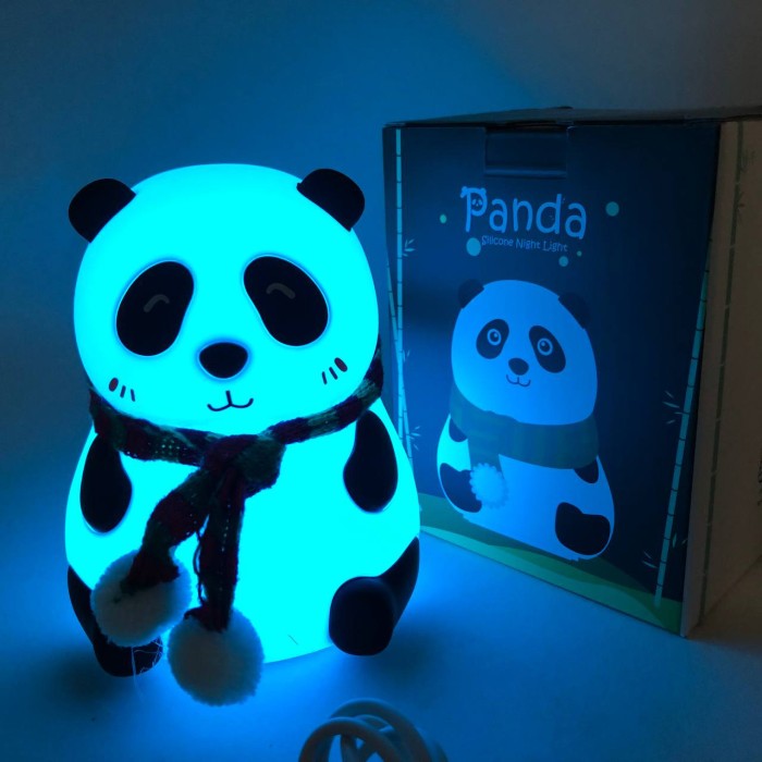 Usb led нічник панда, Нічник для дитини в спальню, USB нічник світильник, TE-711 Світячі нічники