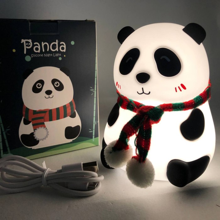 Usb led нічник панда, Нічник для дитини в спальню, USB нічник світильник, TE-711 Світячі нічники