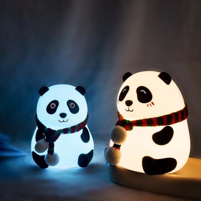 Usb led нічник панда, Нічник для дитини в спальню, USB нічник світильник, TE-711 Світячі нічники