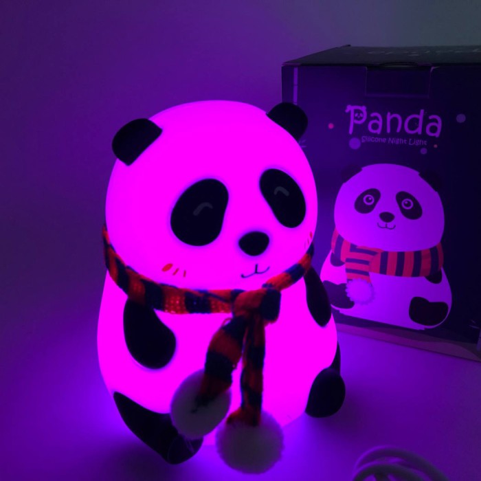 Usb led нічник панда, Нічник для дитини в спальню, USB нічник світильник, TE-711 Світячі нічники