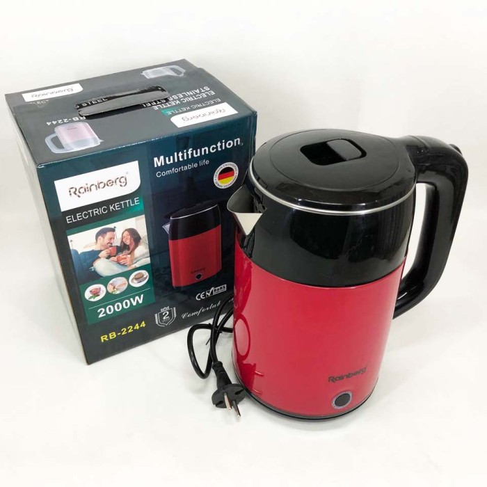 Електричні чайники якісні Rainberg RB-2244 2000 Вт 2 л, Якісний електричний чайник для дому LG-53