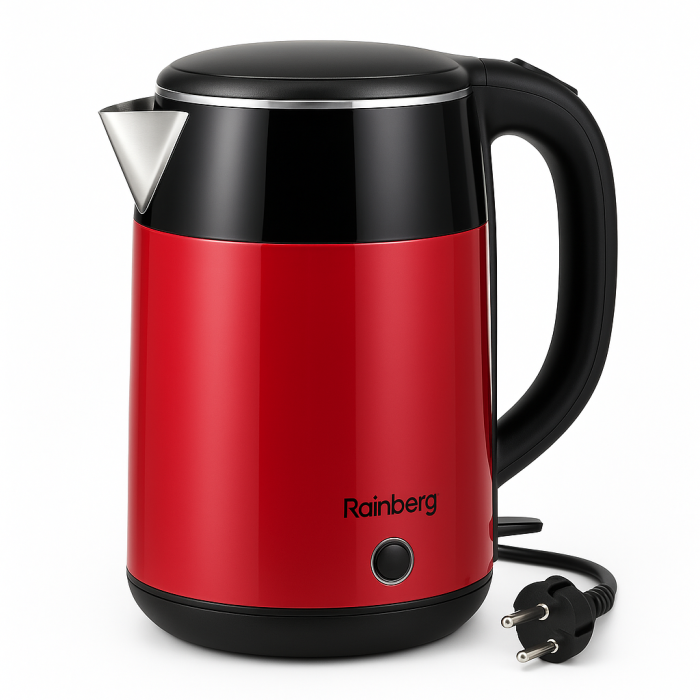 Побутовий чайник для кухні, Якісний електрочайник для кухні, Надійний хороший електричний чайник BR-11