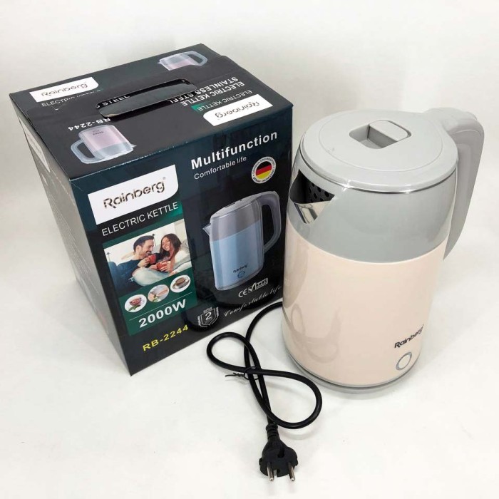 Електричний чайник з індикатором живлення, Стильний електричний чайник для дому зручний FJ-43