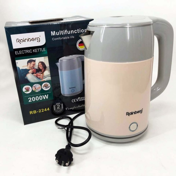 Електричний чайник з індикатором живлення, Стильний електричний чайник для дому зручний FJ-43