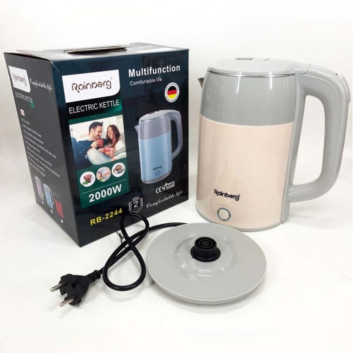 Електричний чайник з індикатором живлення, Стильний електричний чайник для дому зручний FJ-43