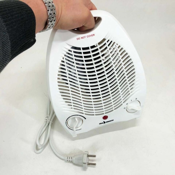 Потужний тепловентилятор для квартири, Дуйка електрична підлогова, Підлоговий тепловентилятор дуйка TQ-12