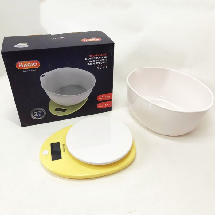 Кулінарні ваги для продуктів, Прості кухонні ваги з чашею тарілкою Найточніші кухонні електронні FX-87