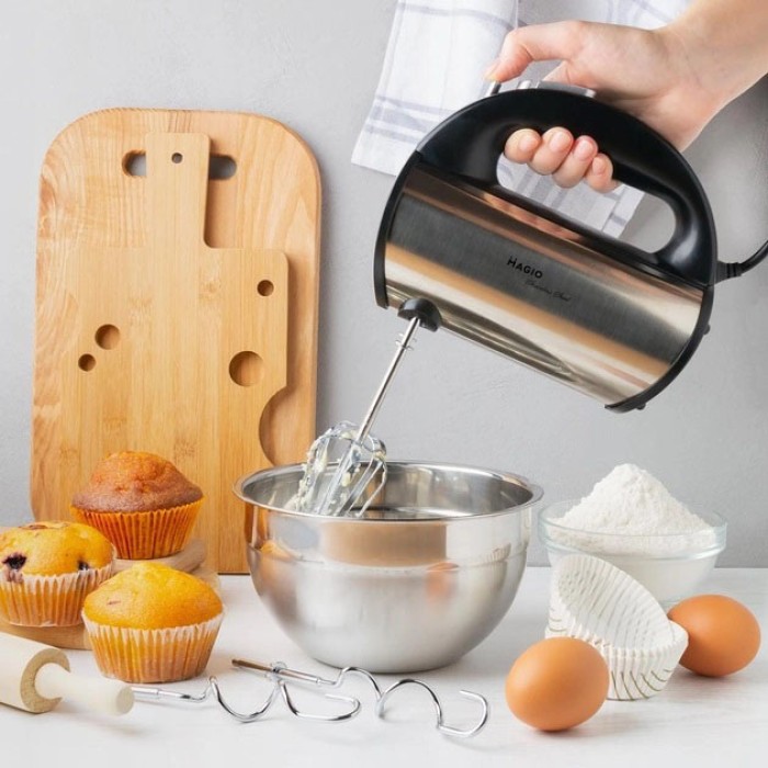 Міксер-віночок для збивання яєць MAGIO, Міксер ручний для змішування і збивання, Домашній міксер SB-88