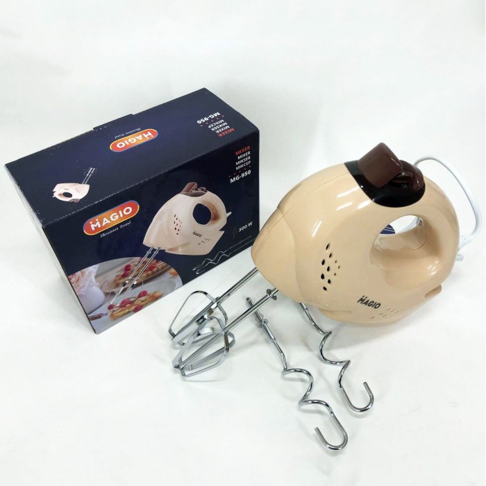 Кухонний міксер для тіста ручний MAGIO MG-950, Кухонний міксер для швидкого приготування SY-68
