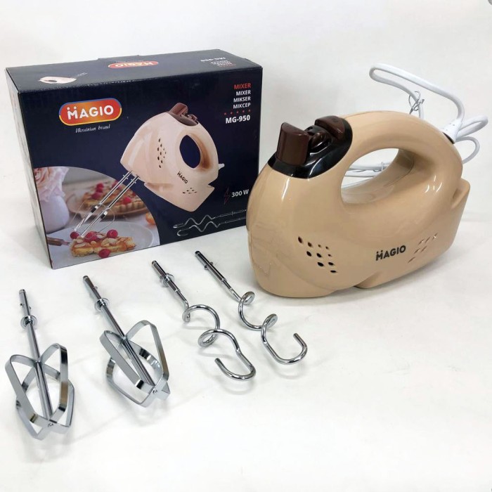 Кухонний міксер для тіста ручний MAGIO MG-950, Кухонний міксер для швидкого приготування SY-68