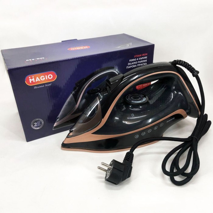 Електрична праска з керамічним покриттям MAGIO MG-530, Праска для прасування будь-якого одягу RN-38