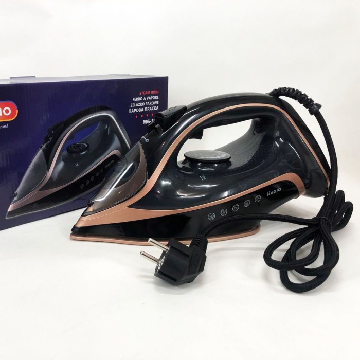 Електрична праска з керамічним покриттям MAGIO MG-530, Праска для прасування будь-якого одягу RN-38