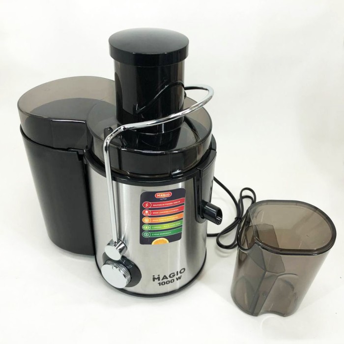 Соковижималка для фруктів та ягід MAGIO MG-187 1000 Вт, Соковижималка для ананасів XF-79