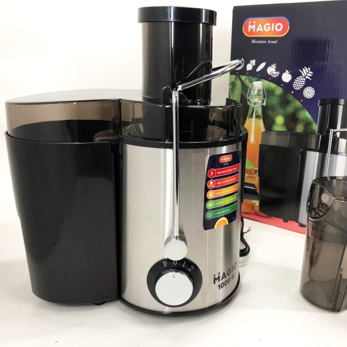 Соковижималка на склянку MAGIO MG-187 1000 Вт, Соковижималка для твердих овочів і фруктів AD-48