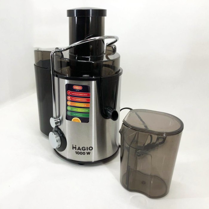 Соковижималка на склянку MAGIO MG-187 1000 Вт, Соковижималка для твердих овочів і фруктів AD-48
