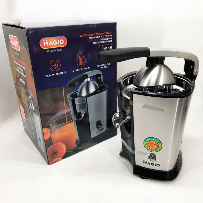 Соковитискач для цитрусових MAGIO MG-188, соковитискач для яблук, соковитискач для ягід CW-52