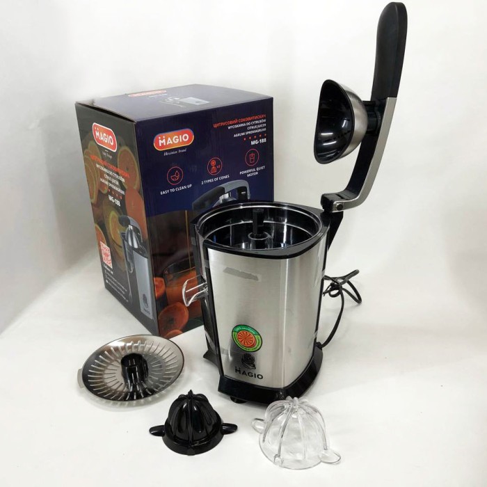 Соковитискач для цитрусових MAGIO MG-188, соковитискач для яблук, соковитискач для ягід CW-52