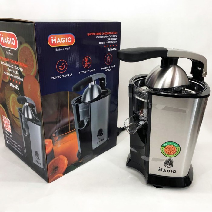 Соковитискач для цитрусових MAGIO MG-188, соковитискач для яблук, соковитискач для ягід CW-52