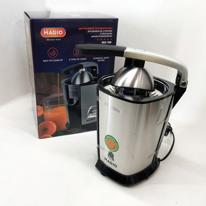 Соковитискач для цитрусових MAGIO MG-188, соковитискач для яблук, соковитискач для ягід PB-28