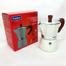 Гейзерна кавоварка для плити Magio, Гейзерна кавоварка сталь Кавник гейзерний WH-63