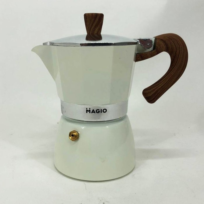 Гейзерна кавоварка для плити Magio, Гейзерна кавоварка сталь Кавник гейзерний WH-63