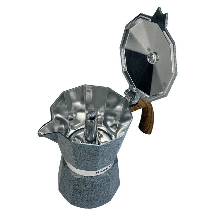 Гейзерна кавоварка Magio MG-1012 450 мл, кавоварка для дому, турка гейзерна для кави, кавник гейзерний